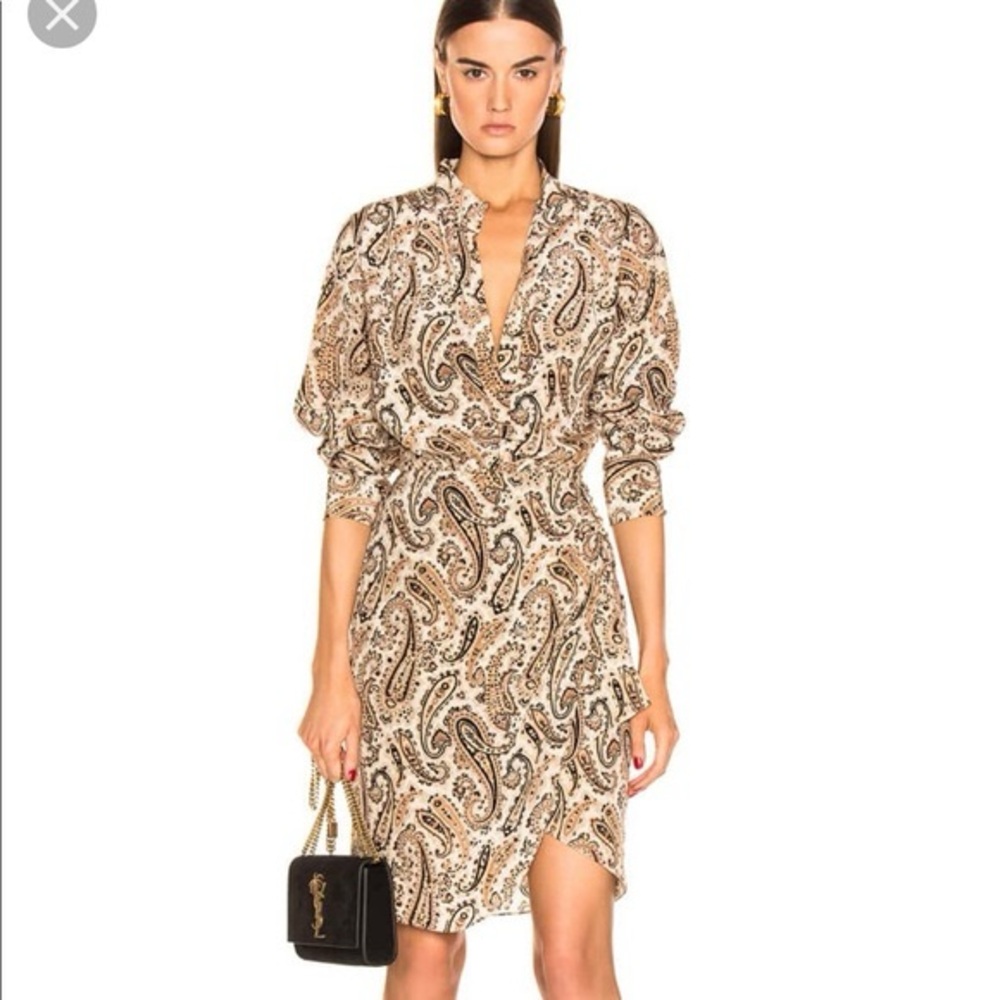 Nili Lotan Leora Paisley Dress